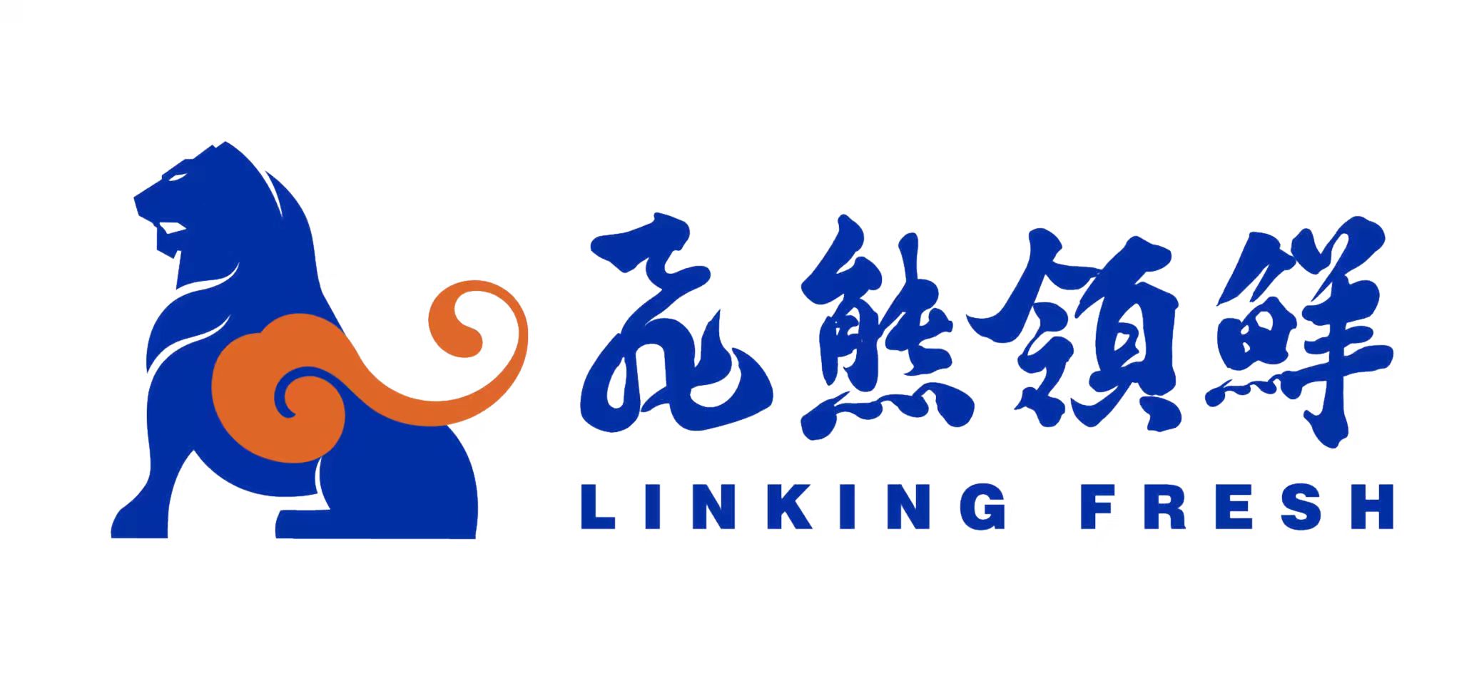 飞熊领鲜 LINKING FRESH 品牌标识